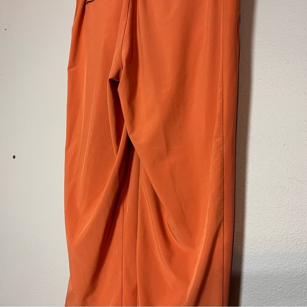 Athleta Brooklyn Ankle Pants High Rise Size 6 Orange Pull On - Picture 9 of 14